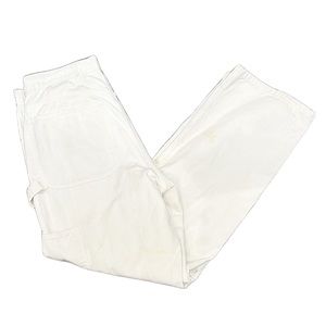 WHITE CARGO PANTS